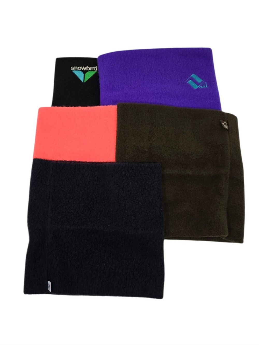 Fleece Neck Gaiter Warmer Winter Ski Snowboard Five Piece Family Pack